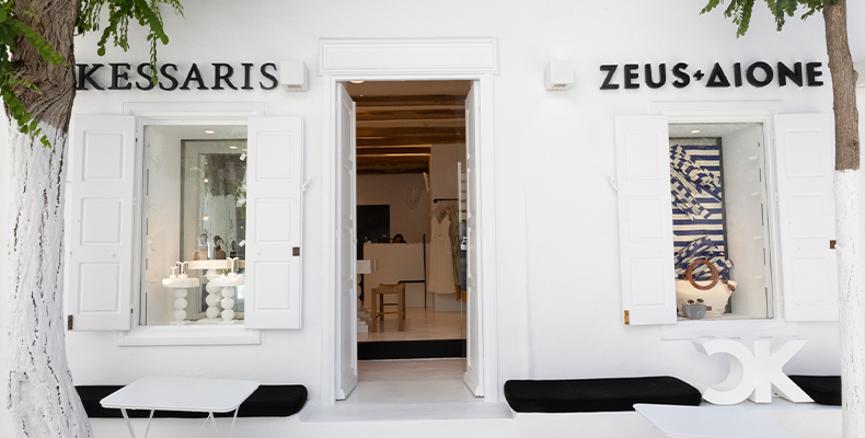 Exploring Zeus+Dione concept store on Mykonos